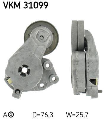 Polea tensora, correa auxiliar servicios SKF ref. VKM 31099